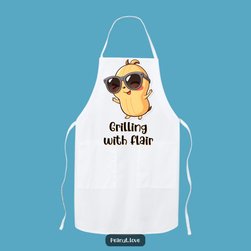 Funny Playful Peanut Apron - Cook with Swag: A Stylish Funny Gift
