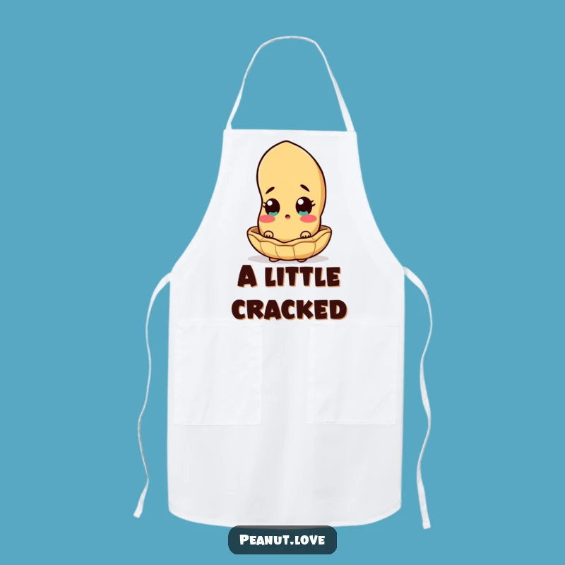 Funny Surprised Peanut Apron: Kitchen Surprise Protection, Hilarious Funny Gift