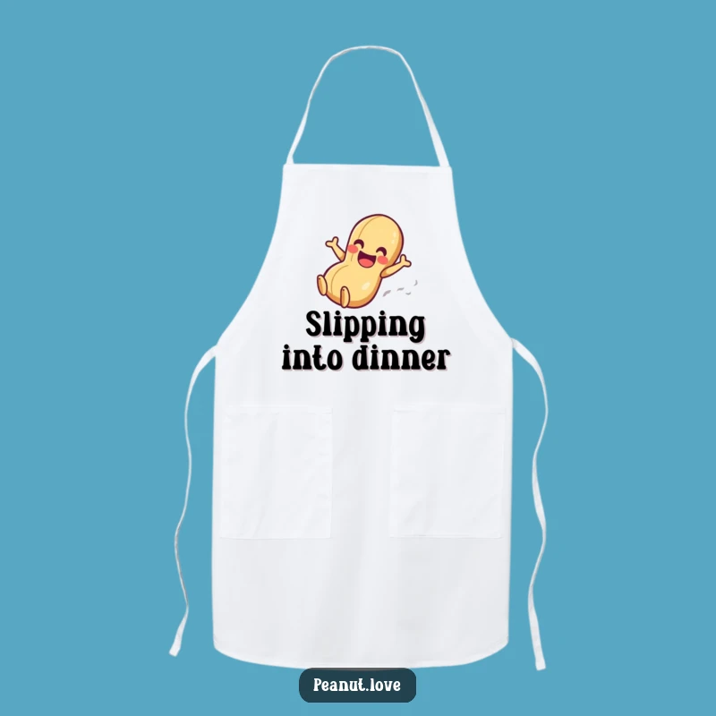 Funny Peanut Slider Apron: Cook with Smooth Fun, Great Funny Gift