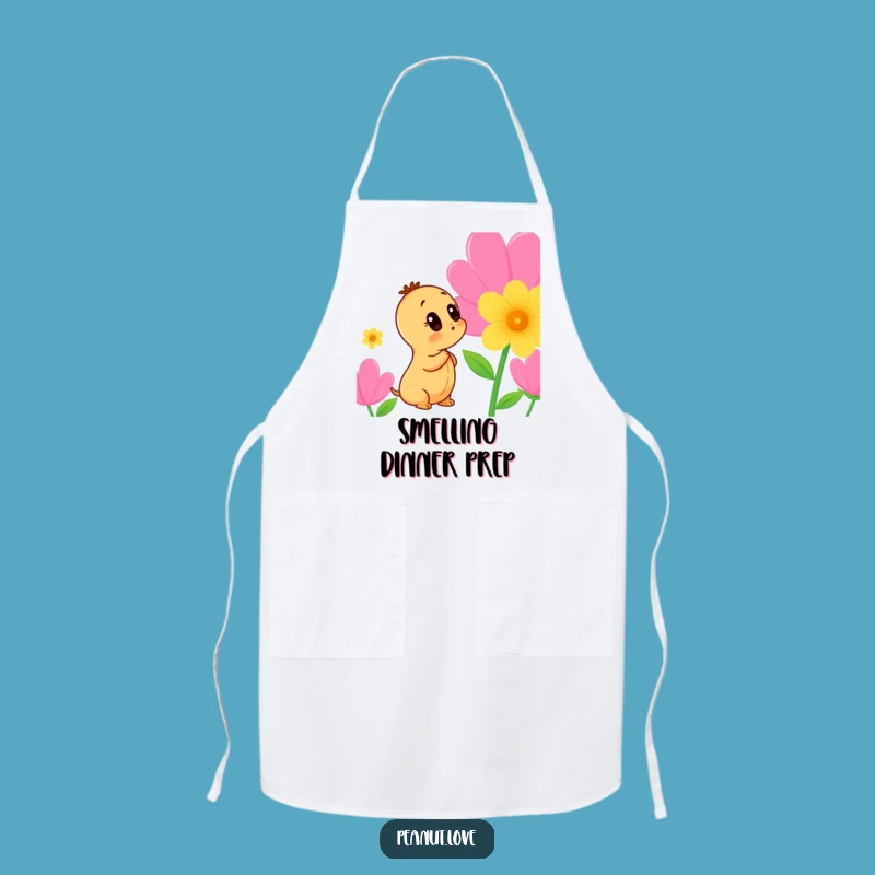 Funny Peanut Flower Apron: Gardener's Curiosity - The Perfect Funny Gift for Gardeners!