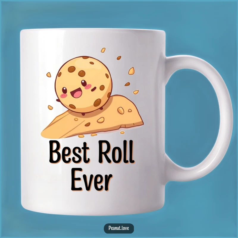 Funny Cookie Rolling Down Hill Mug: A Deliciously Funny Gift for Cookie Lovers