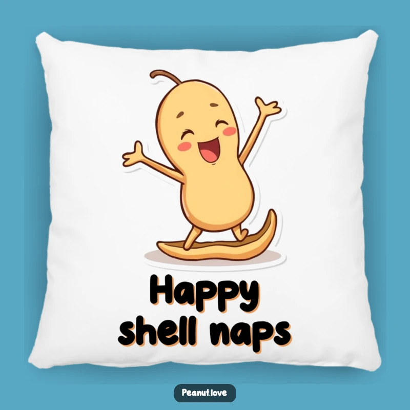 Funny Joyful Peanut Pillow: Cozy and Hilarious Comfort for Happy Homes