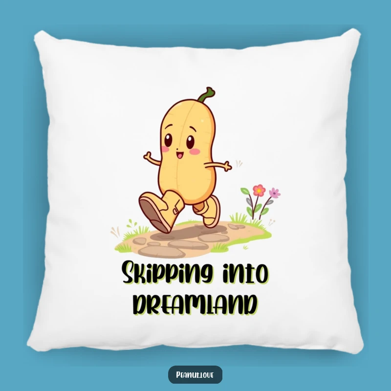 Funny Peanut Boots Pillow: Cozy & Hilarious Accent for Your Sofa