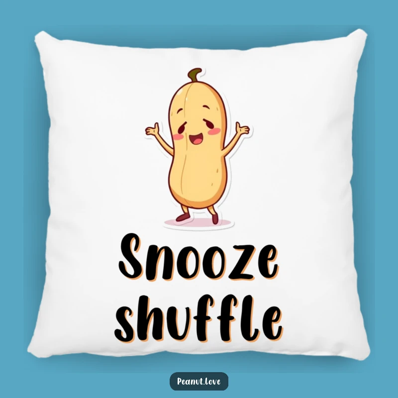 Funny Dancing Peanut Pillow - Cozy Comfort with a Beat