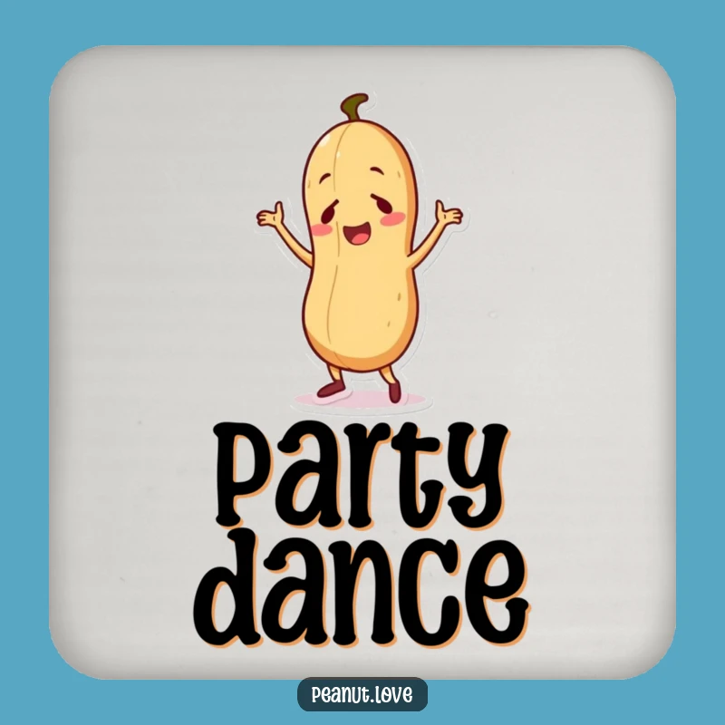 Funny Dancing Peanut Coaster Set - Keep Your Surface Groovy