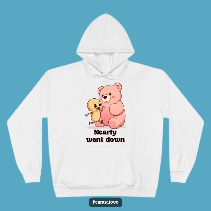 Funny Peanut Gummy Bear Hoodie: Stay Cozy with this Hilarious Tripping Scene