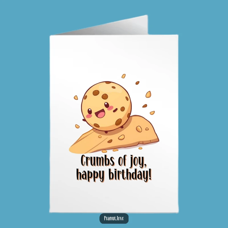Free Printable Cookie Birthday Card: Funny Roll-Down Design for a Deliciously Cheerful Gift