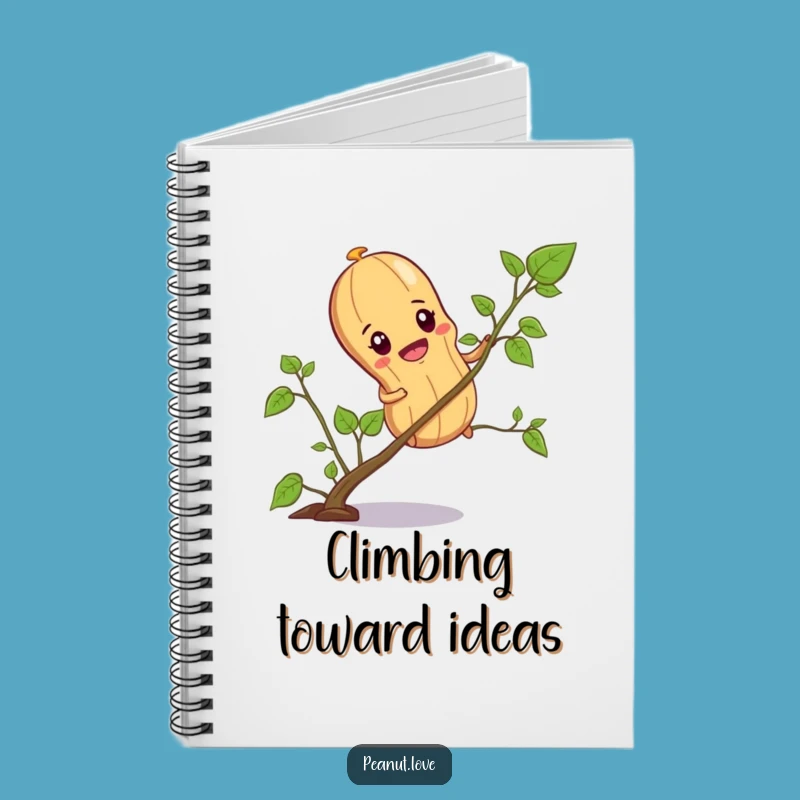 Funny Determined Peanut Notebook: Hilarious Journal for Ambitious Goals and Notes