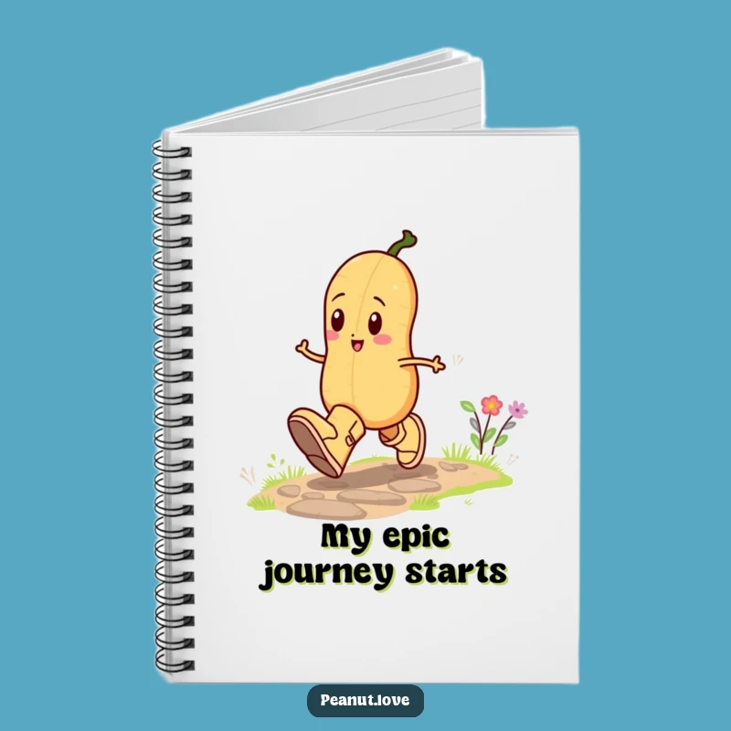 Funny Peanut Boots Notebook: Jot Down Notes with Hilarious Skipping Style