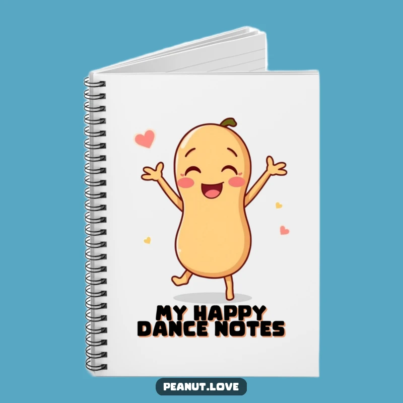 Funny Peanut Dance Notebook: Joyful Journal - Your Go-To Funny Gift for Ideas!