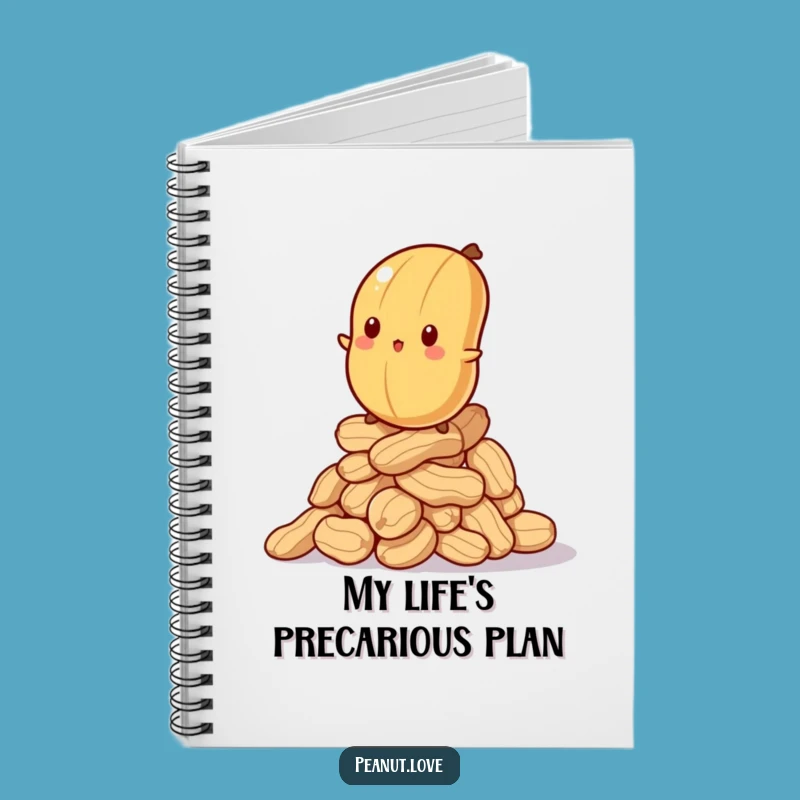 Funny Wobbly Peanut Notebook: Balancing Journal, Write Hilariously, Ideal Funny Gift