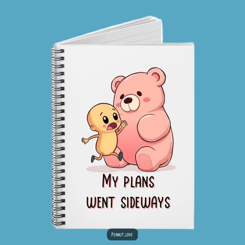 Funny Peanut Gummy Bear Notebook: Jot Down Notes After a Hilarious Stumble