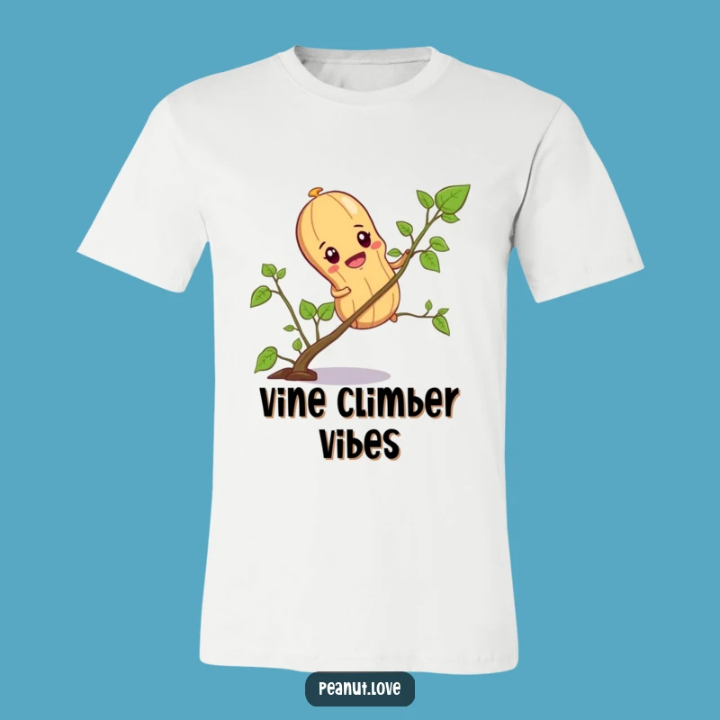 Funny Determined Peanut T-Shirt: Hilarious Apparel for Ambitious Nutty Souls