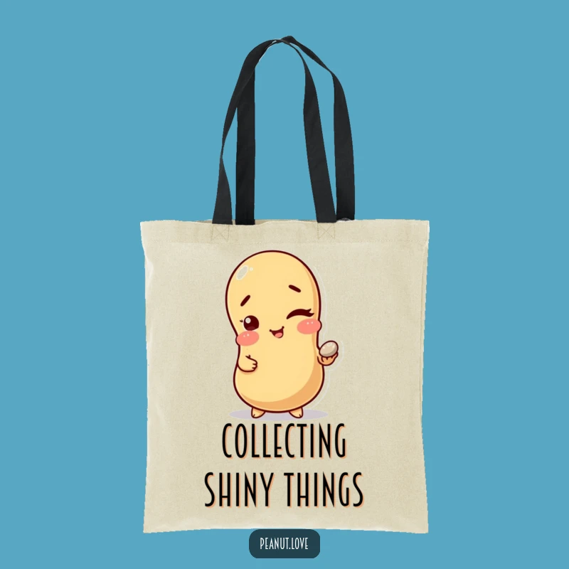 Funny Witty Peanut Tote Bag: Carry Your Treasures with Nutty Style
